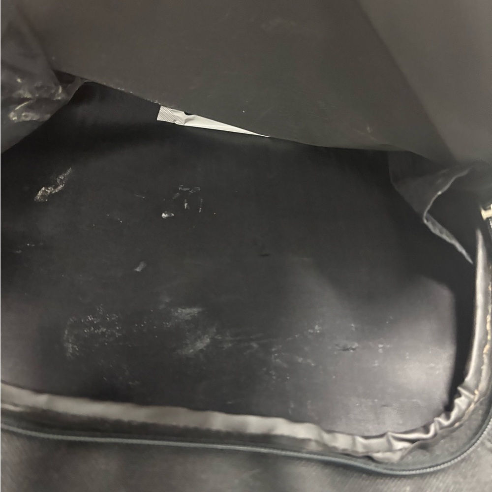 Essentials Black Suitcase With Retractable Handle… - image 5